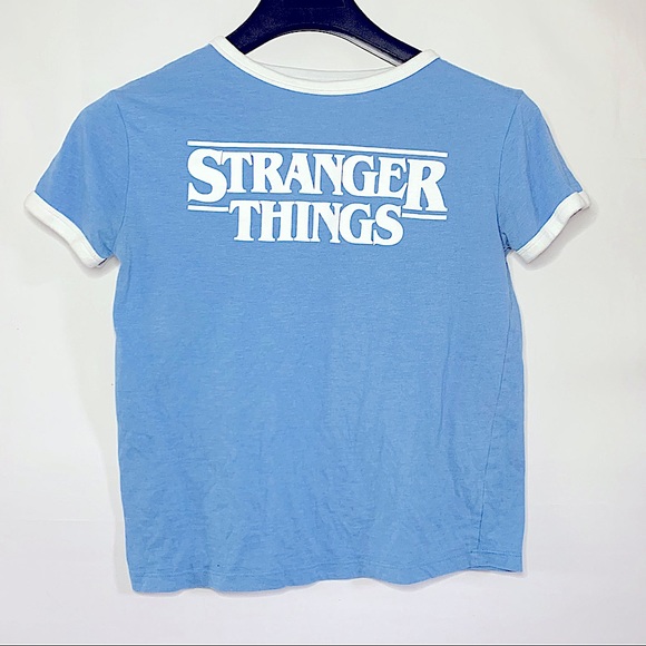 Stranger Things Semi-crop Tee - Picture 1 of 6
